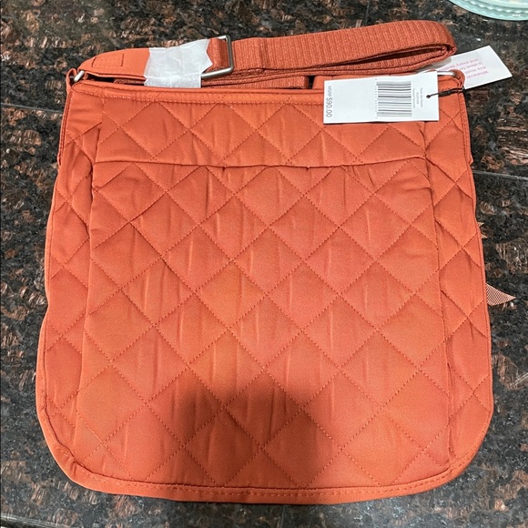 NWT Vera Bradley Triple Zip Hipster Toasted Terracotta - Picture 3 of 4